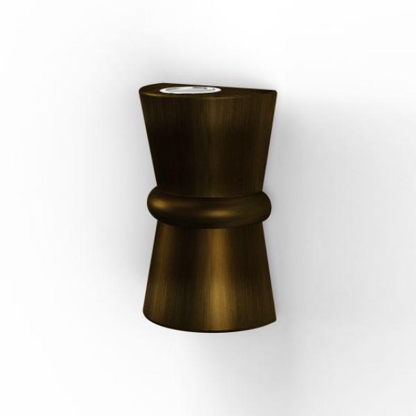 Gold patiniert